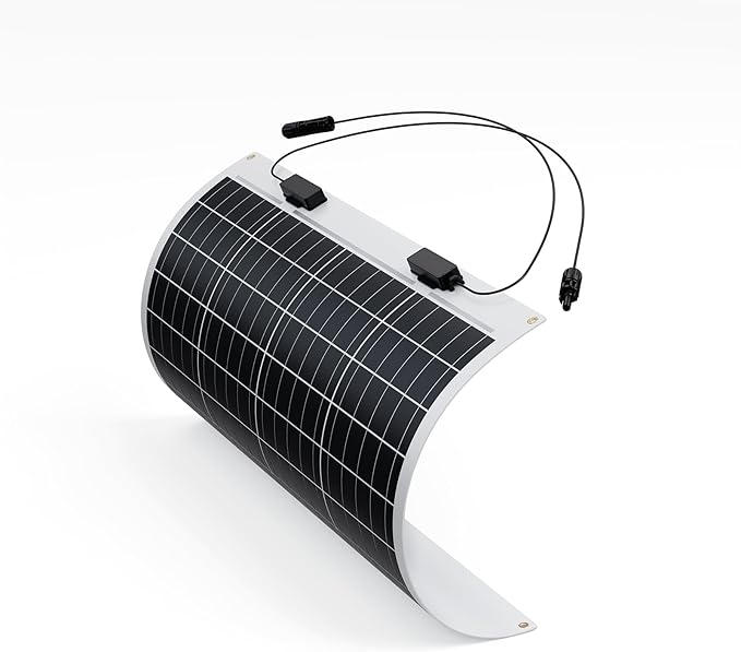 Renogy Flexible Solar Panel 50 Watt 12 Volt Monocrystalline Ultra-Flexible Bendable Mono Off-Grid