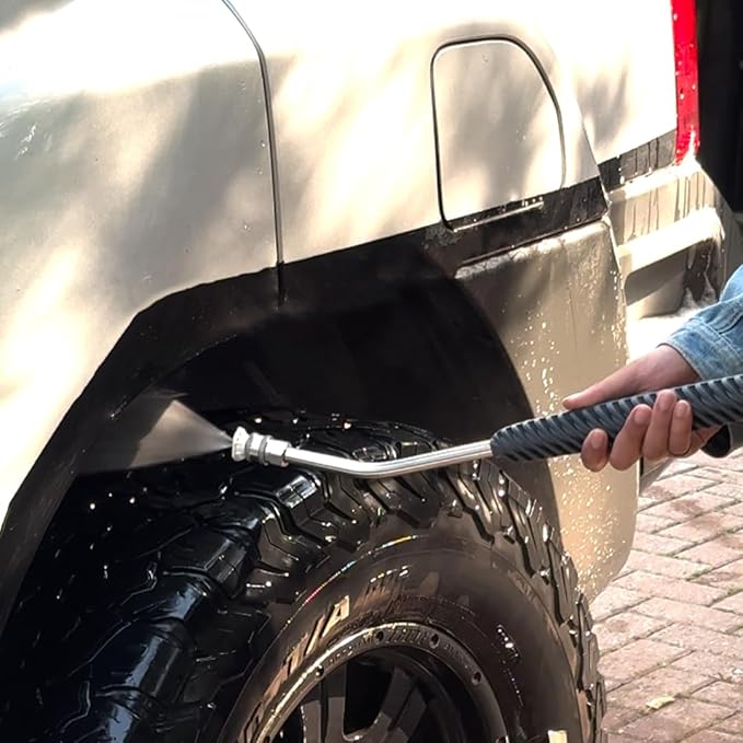 ACTIVE Pressure Washer Lance with 20°, 304 Stainless Power Washer Extension Wand for Car Wash