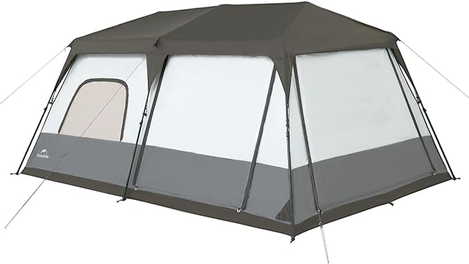 Naturehike Cape 4/6/8 Person Camping Tent, 60S Easy Setup Instant Tent Pop up Tent, Waterproof