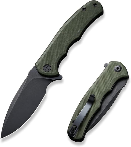 CIVIVI Mini Praxis Folding Pocket Knife, 2.98" D2 Steel Blade G10 Handle Small EDC Knife with