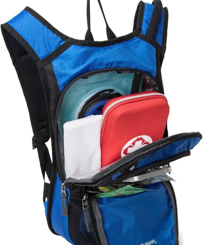 15L Insulated Hydration Backpack Pack with 2L Water Bladder Lightweight Hiking Backpack Bag for