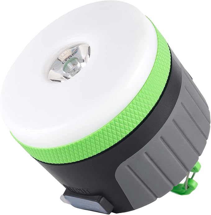 LIT-PaTH LED Camping Lantern, Rechargeable Light with Magnet Base, 4400 mAh, Survival Kit for