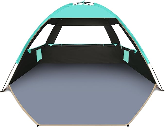 Gorich Beach Tent Sun Shelter for 3/4-5/6-7/8-10 Person with UPF 50ï¼?UV Protection, Lightweight &