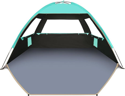 Gorich Beach Tent Sun Shelter for 3/4-5/6-7/8-10 Person with UPF 50ï¼?UV Protection, Lightweight &