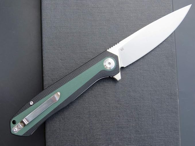 Eafengrow EF964 Pocket Folding Knife G10 Handle D2 Blade EDC Tactical Folder for Outdoor Camping