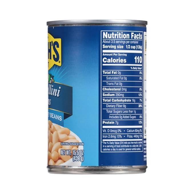 Bush's Best Baked Beans, Pinto Perfect Pair, 3 Pinto (16 Oz), 3 Cannellini (15.5 Oz), (Variety Pack)