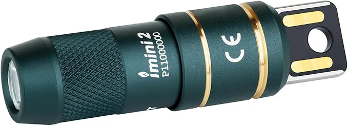 OLIGHT IMINI 2 EDC Rechargeable Keychain Flashlight, 50 Lumens Compact and Portable Mini LED
