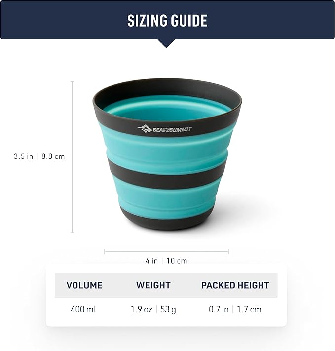 Sea to Summit Frontier Ultralight Collapsible 12 Ounce Camp Cup