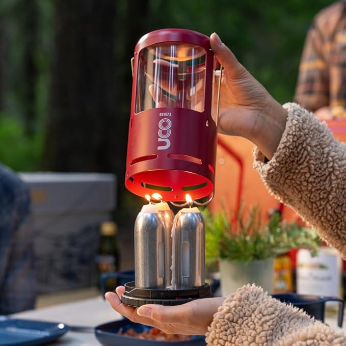 UCO Candlelier Candle Lantern, Candle Lanterns for Real Candles, Perfect Outdoor Gear for Camping