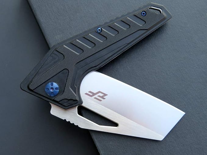 Eafengrow EF933 Pocket Folding Knife EDC D2 Steel Blade Knives G10 Handle Pocket Clip EDC Knife