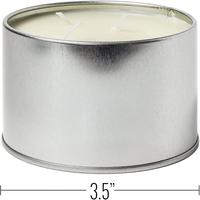 ASR Outdoor 36 Hour Camping Survival Emergency Light Wax Candle Fire Starter in Portable Tin Box, 3