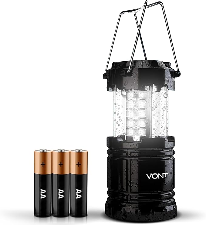 1 Pack LED Camping Lantern, LED Lanterns, Suitable Survival Kits for Hurricane, Emergency Light for