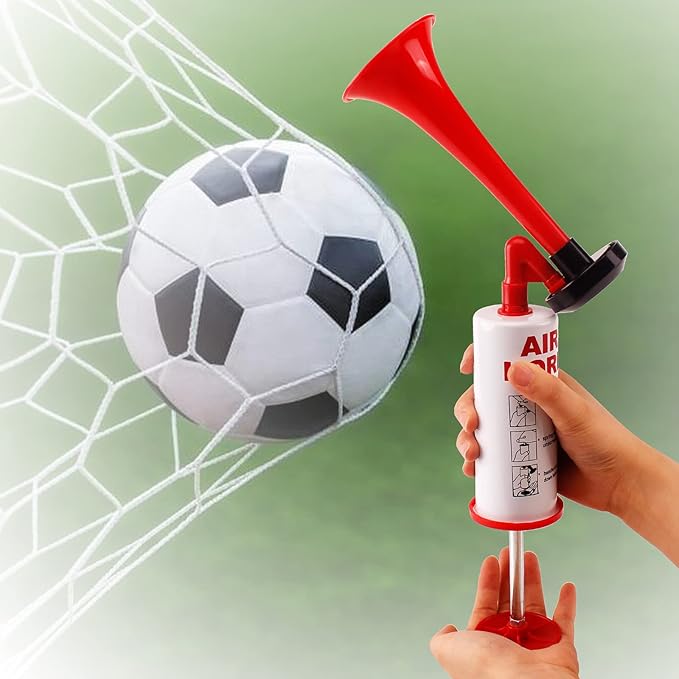 FARBIN Marine and Sports Pump Air Horn, Loud Sound Handheld Signal Boat Horn, Personal Safety Horn