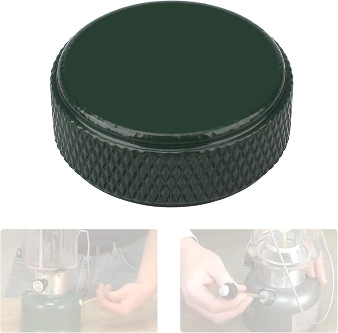 Filler Cap Lantern, Compatible with Replacement Parts for Coleman Lanterns and Stoves – Brass