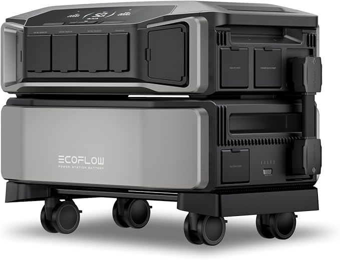 EF ECOFLOW DELTA Pro Ultra 6144Wh Power Station, 120/240V 7200W AC Output, Lifepo4 Home Battery