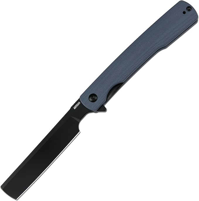 ARTISANCUTLERY Orthodox V2 Folding Knife, 3.54" AR-RPM9 Steel Blade G10 Handle Pocket Knife for Men