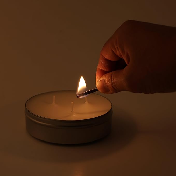 Coghlan's 36-Hour Emergency Survival Candle ??Paraffin Wax Candle in Aluminum Tin Container, Triple