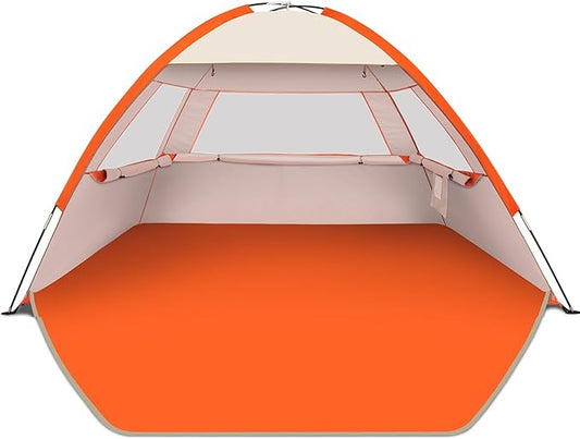 Gorich Beach Tent Sun Shelter for 3/4-5/6-7/8-10 Person with UPF 50ï¼?UV Protection, Lightweight &