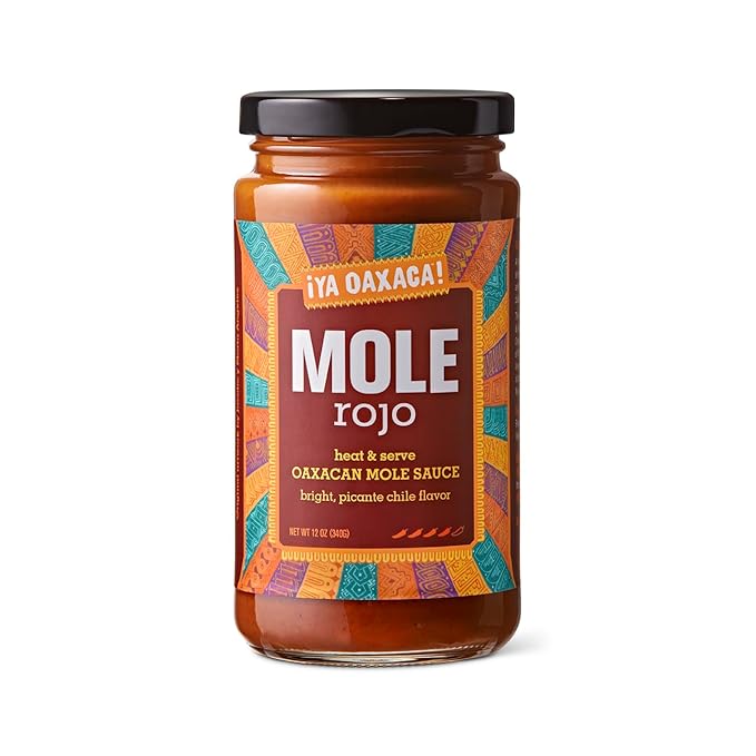 Ya Oaxaca - Mole Sauce - Rojo - Bold Spice - Blend of Smoked & Dried Chiles, Spices, House Made