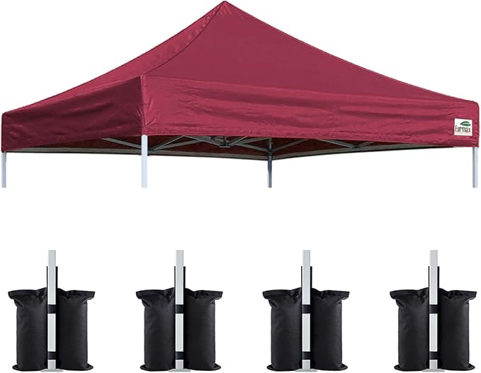 Eurmax USA New 10x10 Pop Up Canopy Replacement Canopy Tent Top Cover, Instant Canopy Top Cover