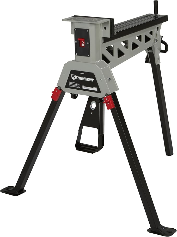 Strongway Portable Workstation, 660-Lb. Load Capacity, 2000-Lb. Clamp Force