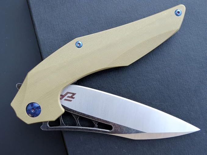 Eafengrow EF226 Folding Knives D2 Blade and G10 Handle Knife Outdoor Camping Hiking EDC Tools