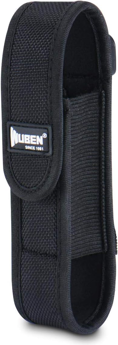 WUBEN Flashlight Holster LED Tactical Flash Light Nylon Pouch Holder Belt Adjustable Heavy Duty