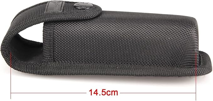 ULTRAFIRE Tactical Flashlight with Holster, 1000 Lumens Single Mode LED Flashlight with Duty Belt