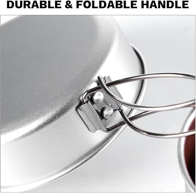 Fire-Maple Frost MINI Ultralight Camping Cookware Set – Compact Aluminum Pot and Frypan for