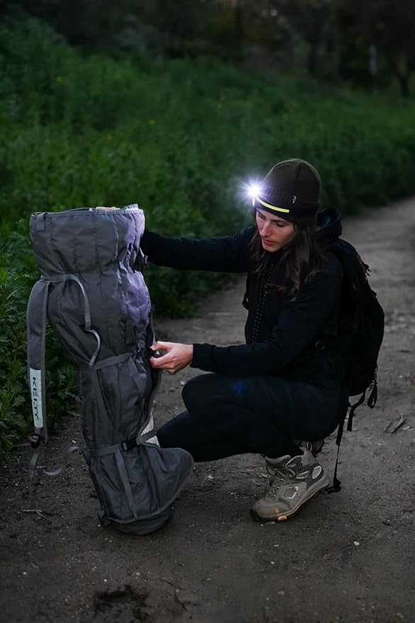 NightBuddy The Original LED Headlamp Rechargeable Flashlight for Adults Camping Essentials