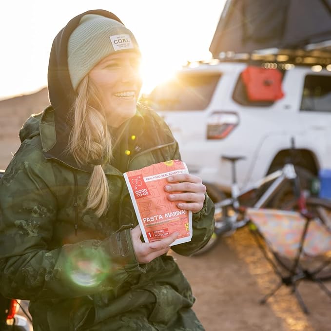 GOOD TO-GO Pasta Marinara (Single Serving) |Camping & Backpacking Food | Just Add Water Backpacking