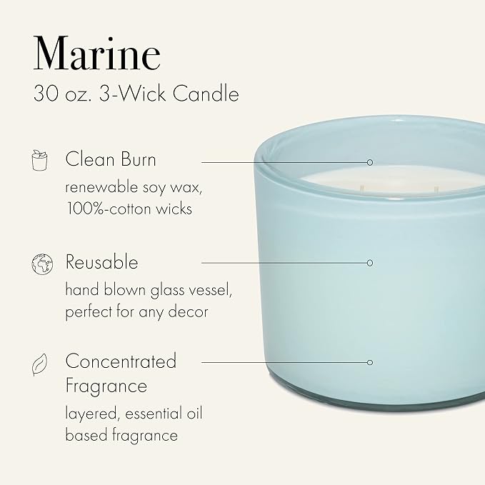 LAFCO 3-wick Candle, Marine