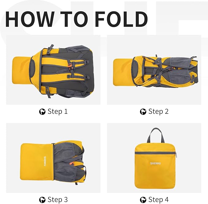 40L Hiking Backpack Lightweight Daypack Waterproof Travel Camping Backpack for Men Women Sport