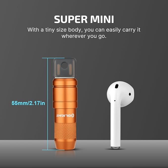 OLIGHT IMINI 2 EDC Rechargeable Keychain Flashlight, 50 Lumens Compact and Portable Mini LED