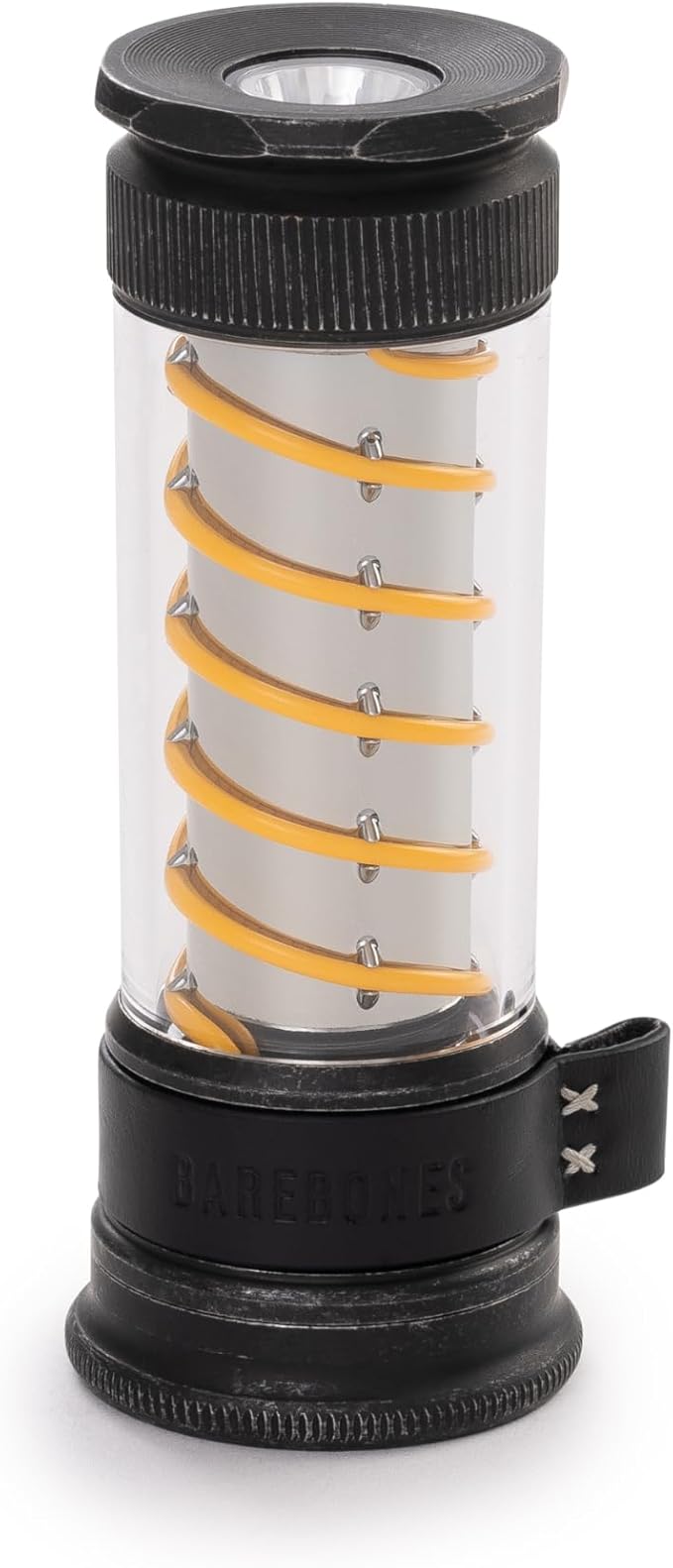 Barebones Edison Light Stick ??Tumbled Steel, USB Rechargeable LED Lantern and Flashlight with 7