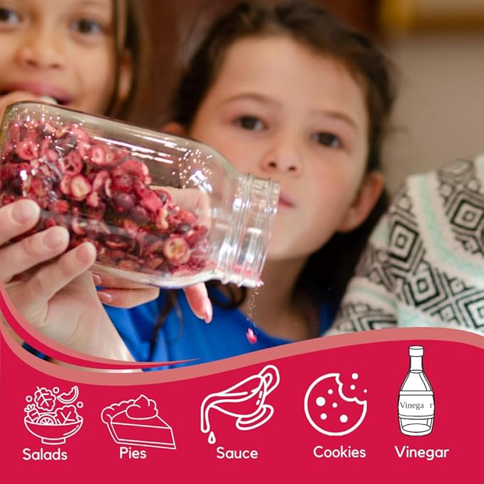 Ready Harvest Dehydrated Food - Cranberries | Dried Fruit | Emergency Snacks | #10 Can | 25-Year