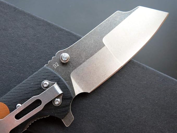 Eafengrow EF69 Pocket EDC Knife with Clip,Flipper Folding Knife for Camping Survival and Outdoor