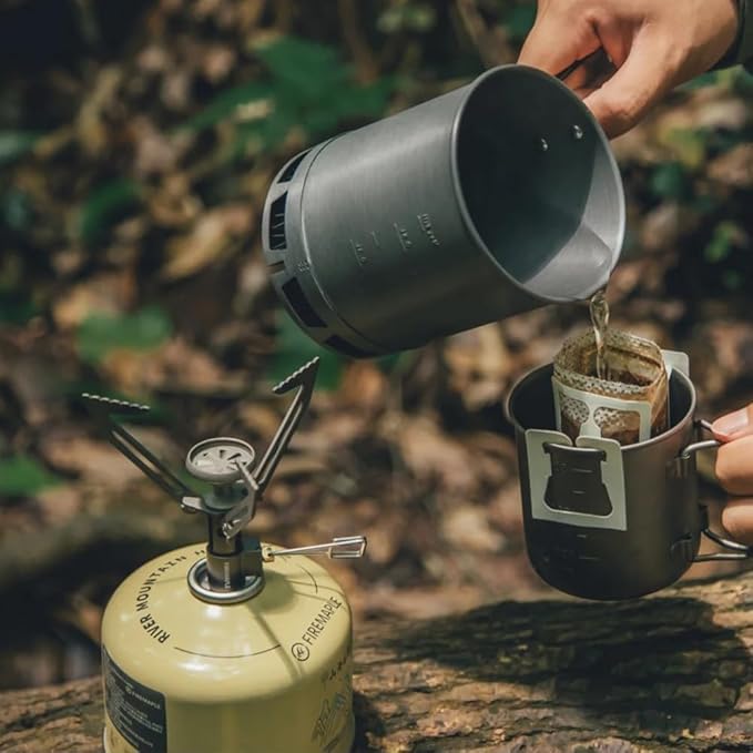 Fire-Maple Petrel Ultralight Pot- High Efficiency Aluminum Camping and Backpacking Pot with