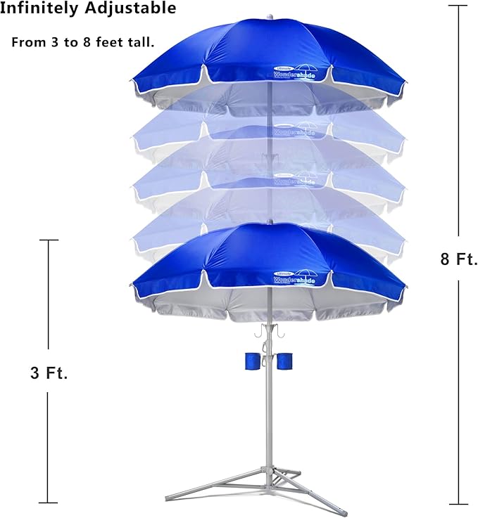 Wondershade Ultimate Portable Sun Shade Umbrella for Instant Lightweight and Adjustable Sun