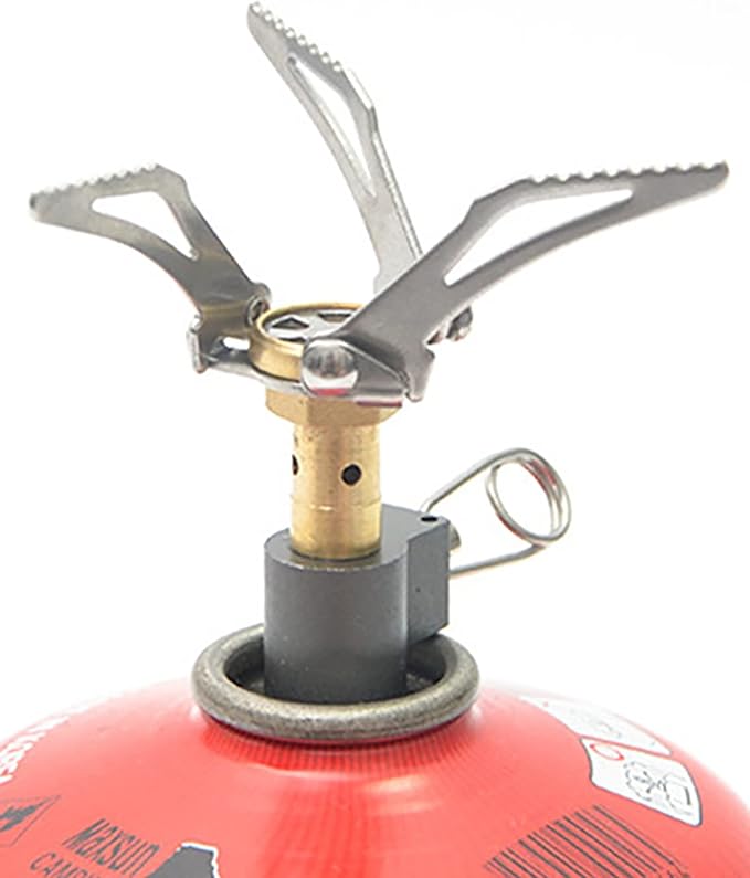Mini Backpacking Stove,Pocket Rocket Burner,Ultralight Camp Gas Stove,Portable Propane