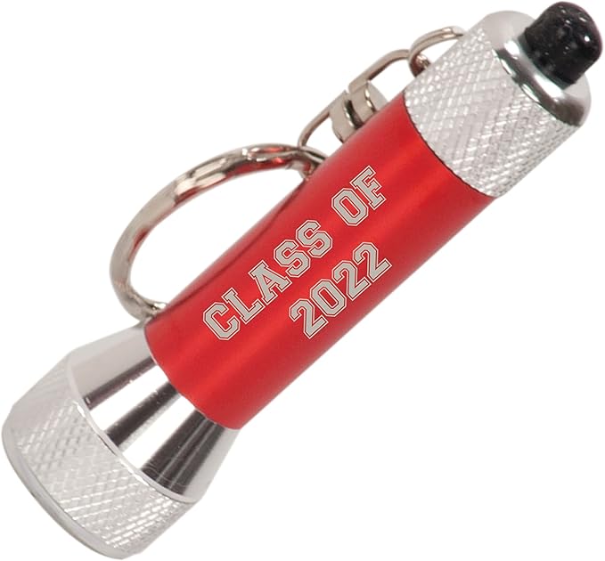 Personalized | Custom Engraved | LED Flashlight | Keychain | Available in 3 Colors