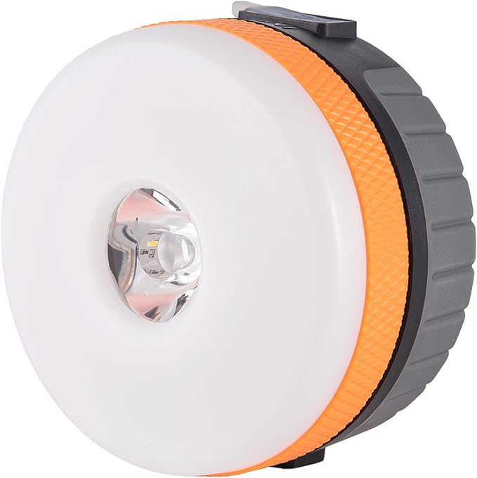 LIT-PaTH LED Camping Lantern, Rechargeable Light with Magnet Base, 2200 mAh, Survival Kit for