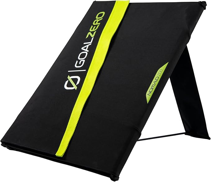 Goal Zero Nomad 200-Watt Solar Panel, Folding Solar-Panel Charger with Kickstand, Portable