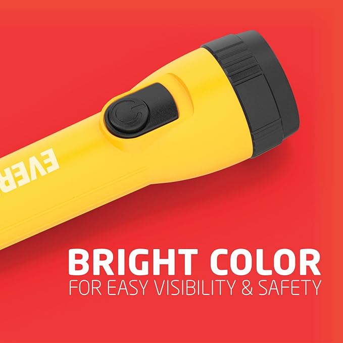 Eveready LED Flashlight (8-Pack) Bright Reliable Flashlights for General Purpose, Great for