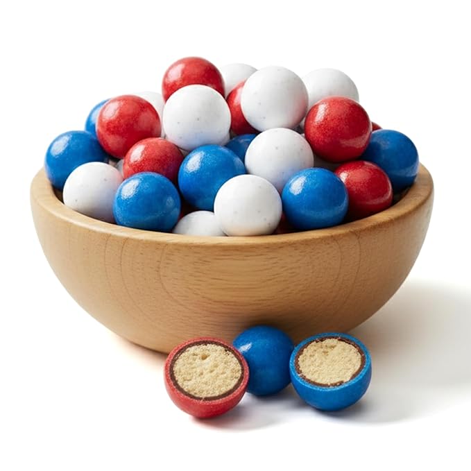 NY Spice Shop American Chocolate Malt Balls Party Decorations - 1 Pound Malted Milk Balls Candy