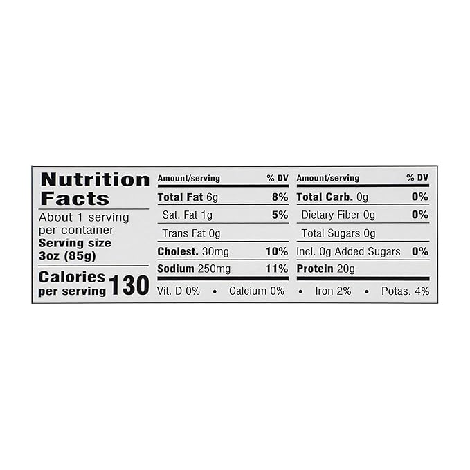 Natural Catch Tuna Filets, Hand Cut, Pole & Line Caught, Gluten-Free, Paleo, Keto Friendly (4.4 oz