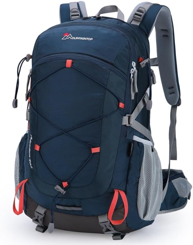 MOUNTAINTOP 25L/40L Hiking Backpack,Lightweight Travel Backpack for Men Women Outdoor Backpacking