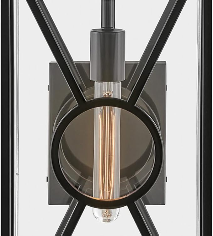 Hinkley Brixton Medium Wall Mount Outdoor Lantern - Composite, Anti-Fading, 1-Light, Transitional