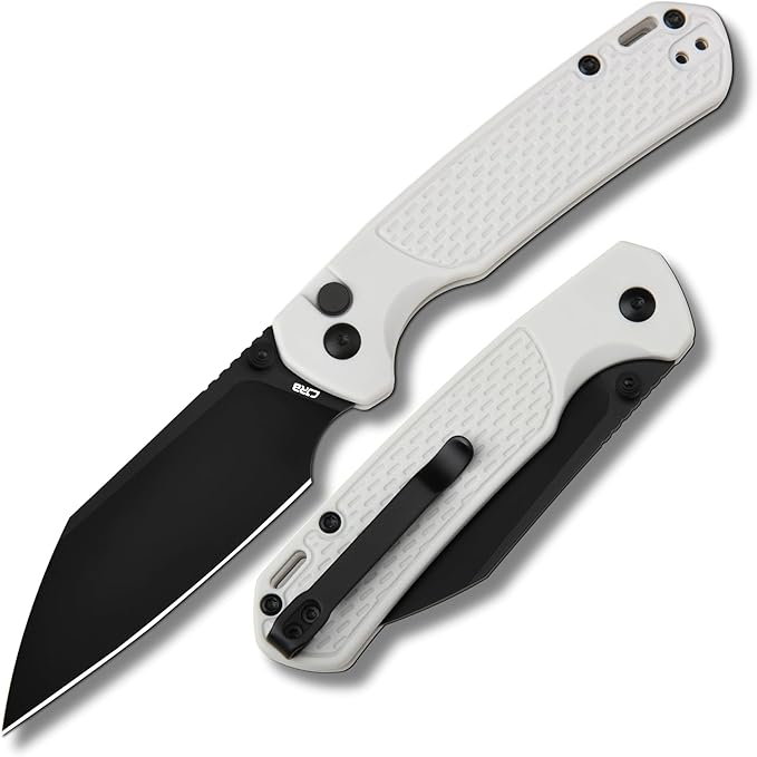 CJRB Pyrite-Light Pocket Folding Knife, 3.34'' AR-RPM9 Steel Blade Pocket Knife for Men Women