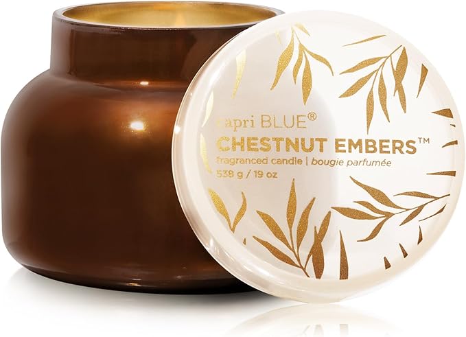 Capri Blue Autumn Glow Fall Candles - Soy Wax Blend Luxury Candles - Home Decor Gifts for Women &